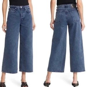 Rag and Bone Maya High Waist Wide Leg Jeans